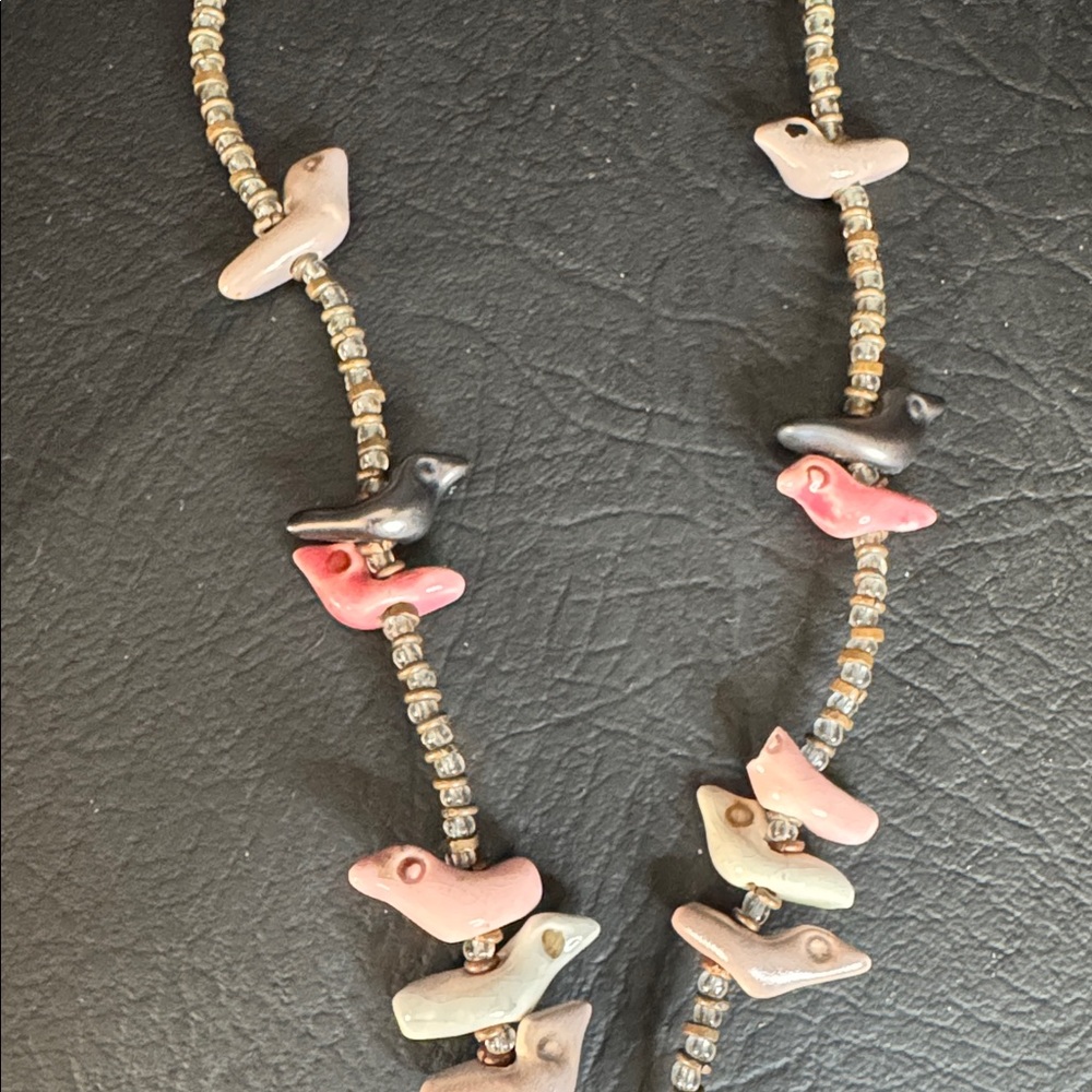 Vintage Zuni Heishi Bird Fetish Necklace - Picture 6 of 11